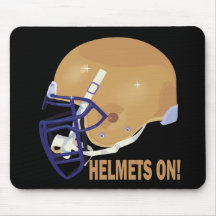 Helmets On Mouse Pad