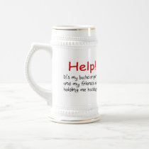 Help! (Bachelor Party) Coffee Mugs