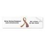 Help Bring Support and Awareness Bumper Sticker