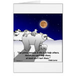 Help Each Other Greeting Card
