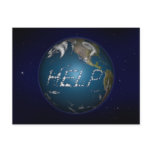 Help Earth Post Cards