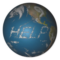 Help Earth Sticker