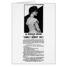 Help for Homely Women Greeting Cards