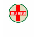 HELP GIVER RED CROSS t-shirts