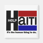 Help Haiti CHARITY DESIGN Fridge Magnet