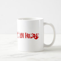 Help it's hot in here! coffee mugs