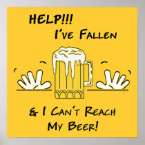 Help I've Fallen Posters