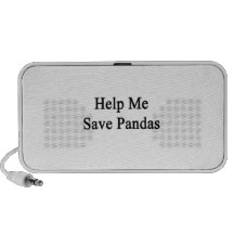 Help Me Save Pandas Travel Speakers