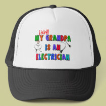Help my grandpa is an electrician hats