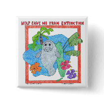 Help Save Me From Extinction Pins