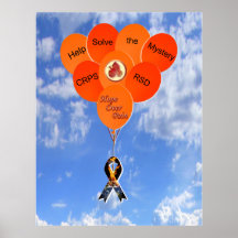 Help Solve the Mystery CRPS RSD Balloons Print