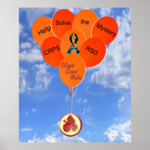 Help Solve the Mystery CRPS RSD Phoenix Balloons Print