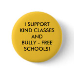HELP STOP SCHOOL BULLYING! PINBACK BUTTONS