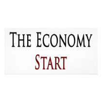 Help The Economy Start Spending Photo Card Template