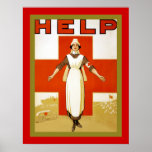 Help ~ Vintage Nurse ~ World War 1 posters