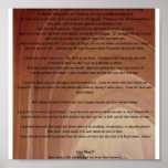 Helpful prayer poster