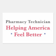 Helping America Feel Better Sticker
