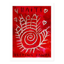 Helping Hands For Haiti Postcard