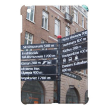 Helsingborg Sweden Street Signs Cover For The iPad Mini