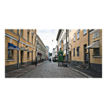 Helsinki city street photo cards