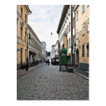 Helsinki city street post cards