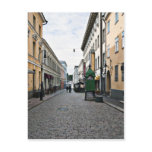 Helsinki city street post cards