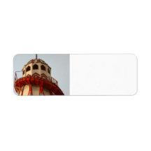 Helter skelter return address label