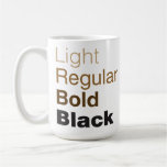 Helvetica Family Coffee Mug