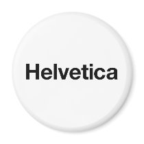 Helvetica Refrigerator Magnets