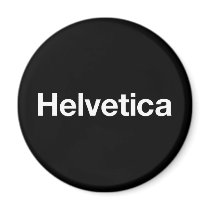 Helvetica Fridge Magnets