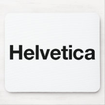 Helvetica Mouse Mats