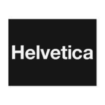 Helvetica Post Card