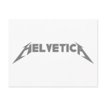 Helvetica Postcard