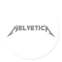 Helvetica Stickers