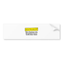 Hematologist...Hardest Job You'll Ever Love bumper stickers