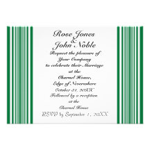 Hemera (Green) Wedding Invitation