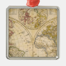 Hemispheres Christmas Tree Ornaments