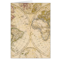Hemispheres Greeting Cards