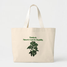 Hemlock: Cure For Stupidity Canvas Bag
