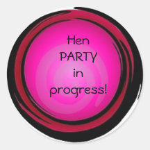 Hen PARTY Sticker