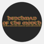 Henchman of the Month Joke Stickers