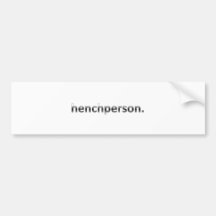 Henchperson Bumper Sticker