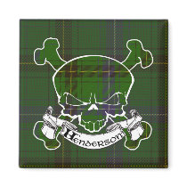Henderson Tartan Skull