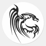 Henham Black Dragon Sticker