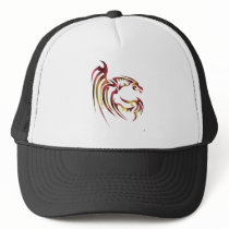 Henham the Metallic Red and Gold Dragon Hats