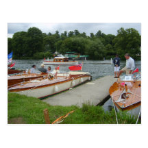 Henley on Thames, Traditional motor boats Postcards