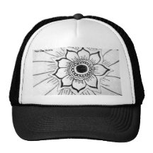 Henna Flower Hat
