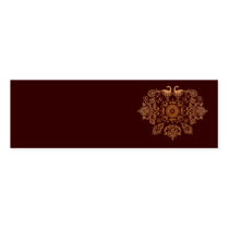 Henna Rock Profile Cards Business Card Template