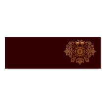 Henna Rock Profile Cards Business Card Template