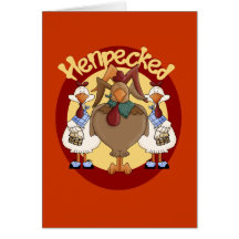 Henpecked Greeting Cards